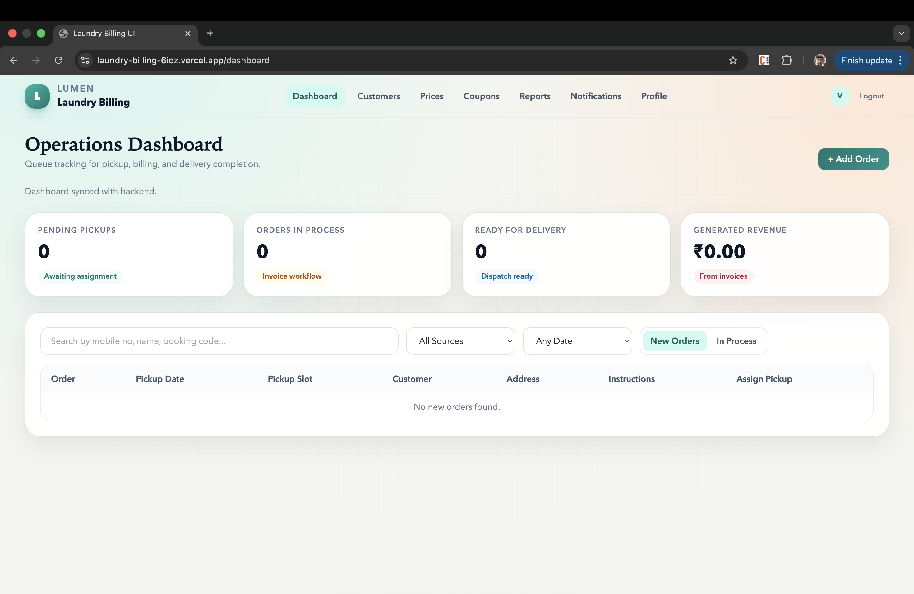 Free Billing Software for Laundry Business India — Lumen